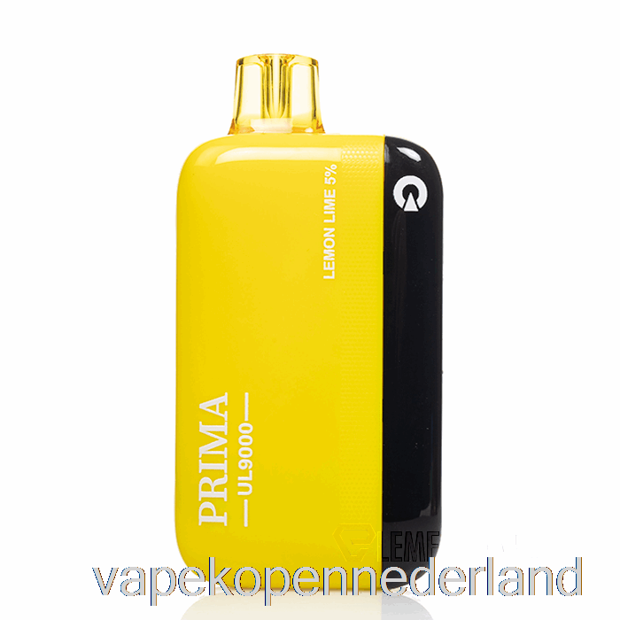 Elektronische Sigaret Vape Prima Ul9000 Wegwerpcitroenlimoen